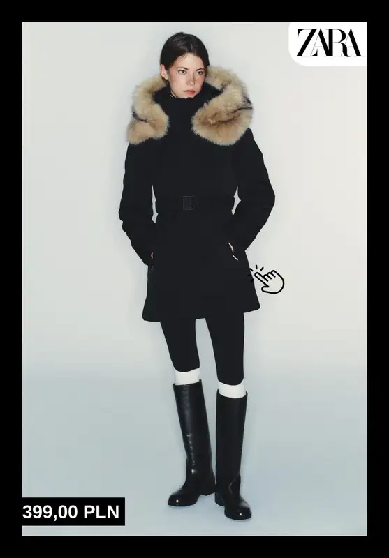 Zara - gazetka promocyjna Kurtki zimowe dla niej od czwartku 20.11  - strona 5