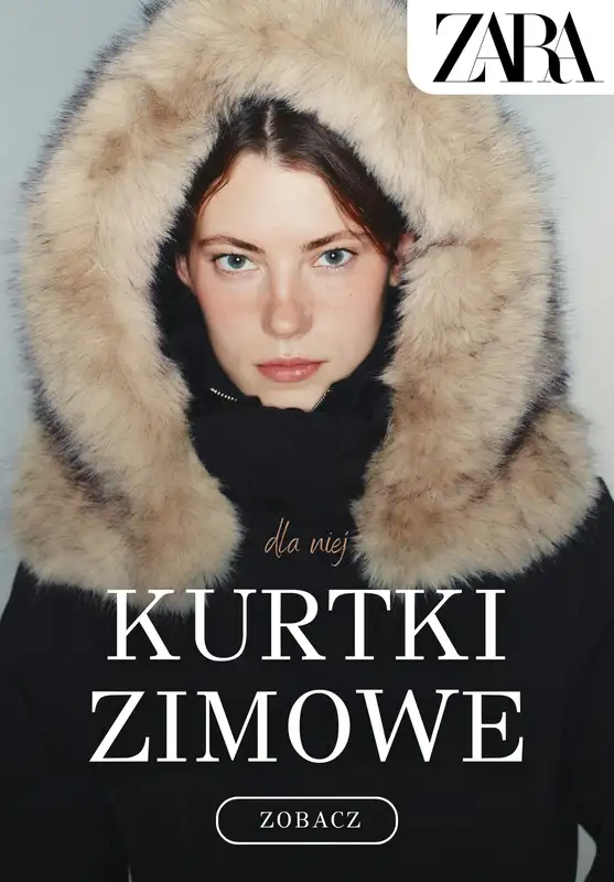 Zara - gazetka promocyjna Kurtki zimowe dla niej od czwartku 20.11 
