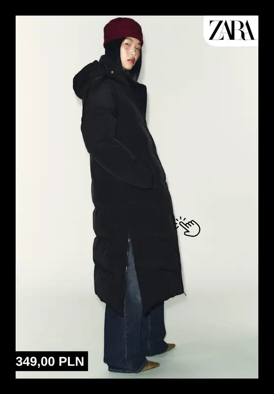Zara - gazetka promocyjna Kurtki zimowe dla niej od czwartku 20.11  - strona 12