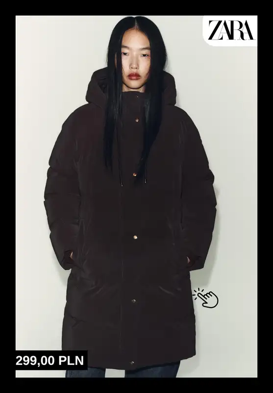 Zara - gazetka promocyjna Kurtki zimowe dla niej od czwartku 20.11  - strona 3