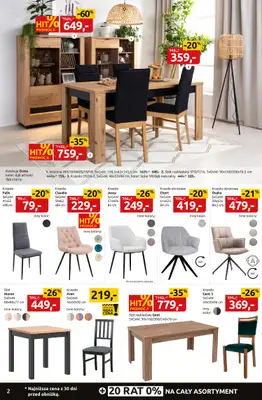 Black Red White - gazetka promocyjna Black Weeks do -60% na setki mebli i dodatków od poniedziałku 17.11 do niedzieli 30.11 - strona 2