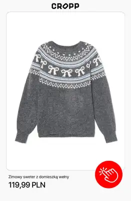 Cropp - gazetka promocyjna Ubrania świąteczne dla niej od czwartku 20.11 do środy 26.11 - strona 6