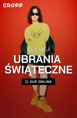 Cropp - gazetka promocyjna Ubrania świąteczne dla niej od czwartku 20.11 do środy 26.11
