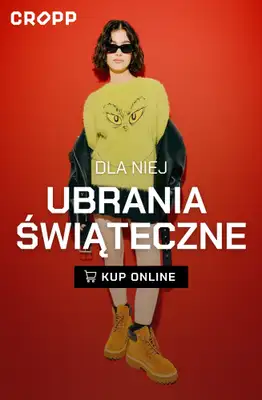 Cropp - gazetka promocyjna Ubrania świąteczne dla niej od czwartku 20.11 do środy 26.11