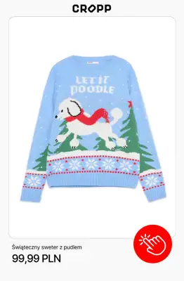 Cropp - gazetka promocyjna Ubrania świąteczne dla niej od czwartku 20.11 do środy 26.11 - strona 2