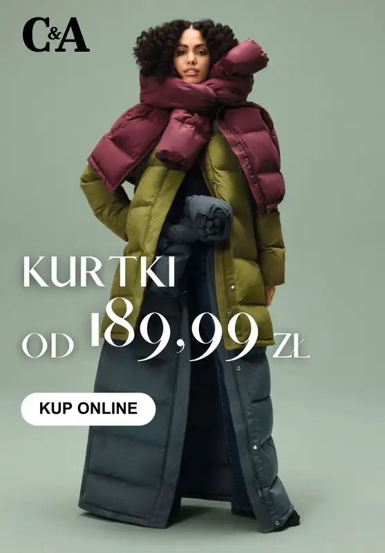 C&A - gazetka promocyjna Kurtki damskie od 189,99 zł od piątku 21.11 