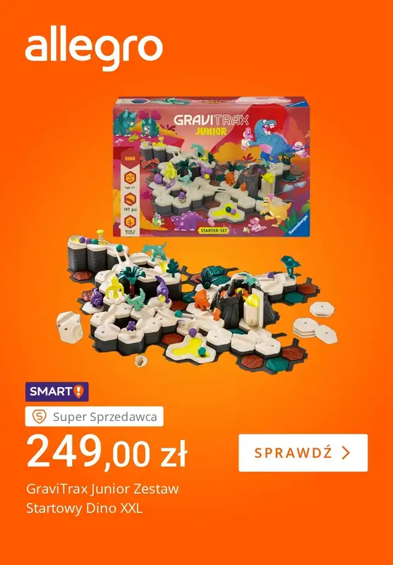 Allegro - gazetka promocyjna Dla małych jak i dużych od piątku 21.11 do czwartku 27.11