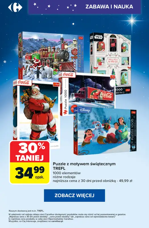 Carrefour - gazetka promocyjna SUPER promocje na zabawki od piątku 21.11 do czwartku 27.11 - strona 4