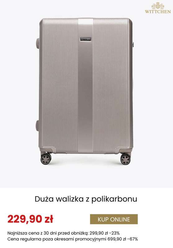 BLACK FRIDAY - gazetka promocyjna Wittchen | Do -60% Black Week od czwartku 20.11 do niedzieli 30.11 - strona 10