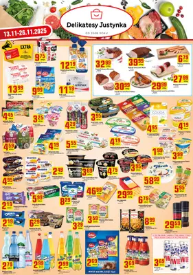 Delikatesy Justynka - gazetka promocyjna Gazetka od czwartku 20.11 do środy 26.11 - strona 2