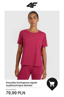 4F - gazetka promocyjna Ubrania na fitness i trening dla niej w SUPER cenach! od czwartku 20.11  - strona 10