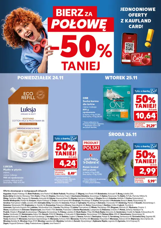 Kaufland - gazetka promocyjna Mocny Start od poniedziałku 24.11 do środy 26.11 - strona 30