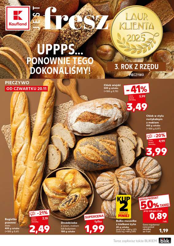 Kaufland - gazetka promocyjna Mocny Start od poniedziałku 24.11 do środy 26.11 - strona 14