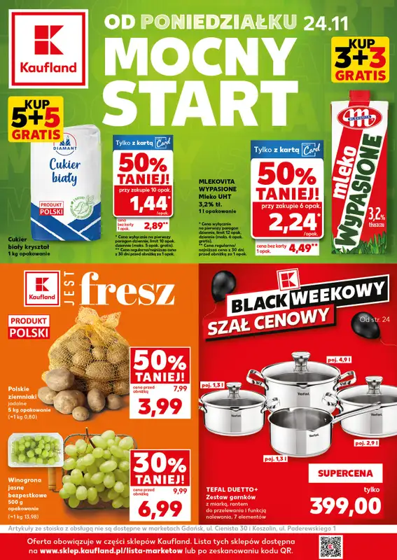 Kaufland - gazetka promocyjna Mocny Start  