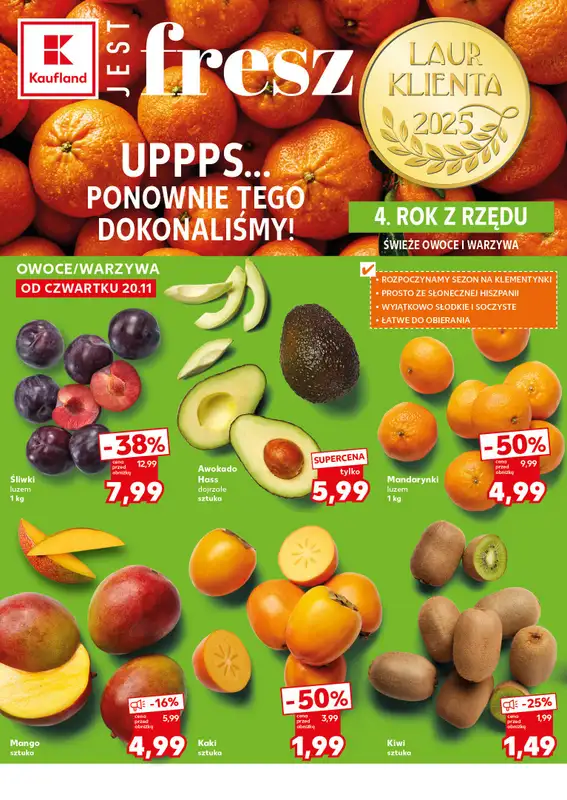 Kaufland - gazetka promocyjna Mocny Start od poniedziałku 24.11 do środy 26.11 - strona 8