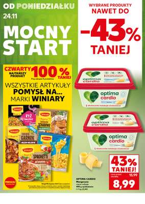 Kaufland - gazetka promocyjna Mocny Start od poniedziałku 24.11 do środy 26.11 - strona 4