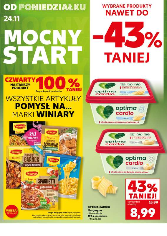 Kaufland - gazetka promocyjna Mocny Start od poniedziałku 24.11 do środy 26.11 - strona 4