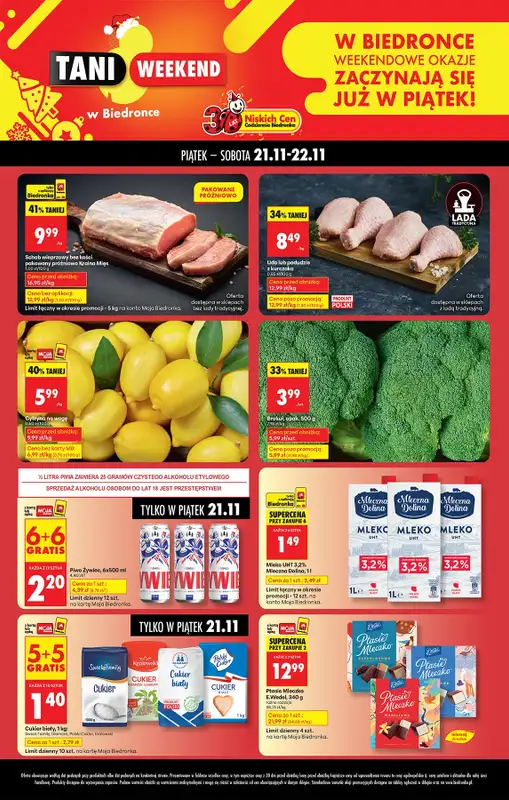 Biedronka - gazetka promocyjna Tani Weekend  