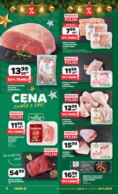 Netto - gazetka promocyjna Gazetka Spożywcza od poniedziałku 24.11 do soboty 29.11 - strona 8