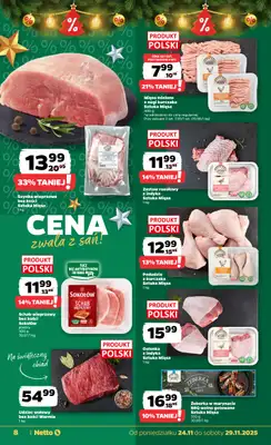 Netto - gazetka promocyjna Gazetka Spożywcza od poniedziałku 24.11 do soboty 29.11 - strona 8