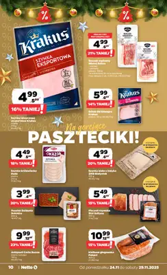 Netto - gazetka promocyjna Gazetka Spożywcza od poniedziałku 24.11 do soboty 29.11 - strona 10