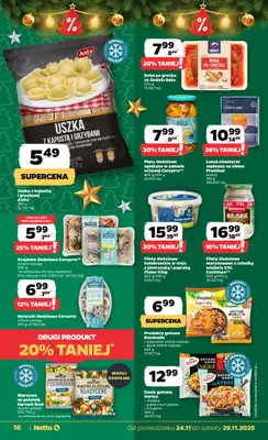 Netto - gazetka promocyjna Gazetka Spożywcza od poniedziałku 24.11 do soboty 29.11 - strona 16