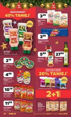 Netto - gazetka promocyjna Gazetka Spożywcza od poniedziałku 24.11 do soboty 29.11 - strona 24