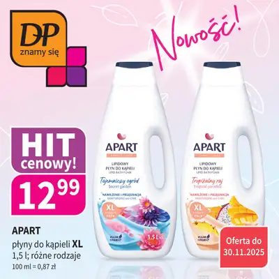 Drogerie Polskie - gazetka promocyjna Promocje Klub DP od czwartku 20.11 do niedzieli 30.11