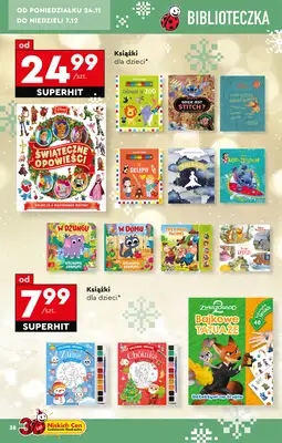 Biedronka - gazetka promocyjna Okazje tygodnia od 22.11 od soboty 22.11 do środy 10.12 - strona 40