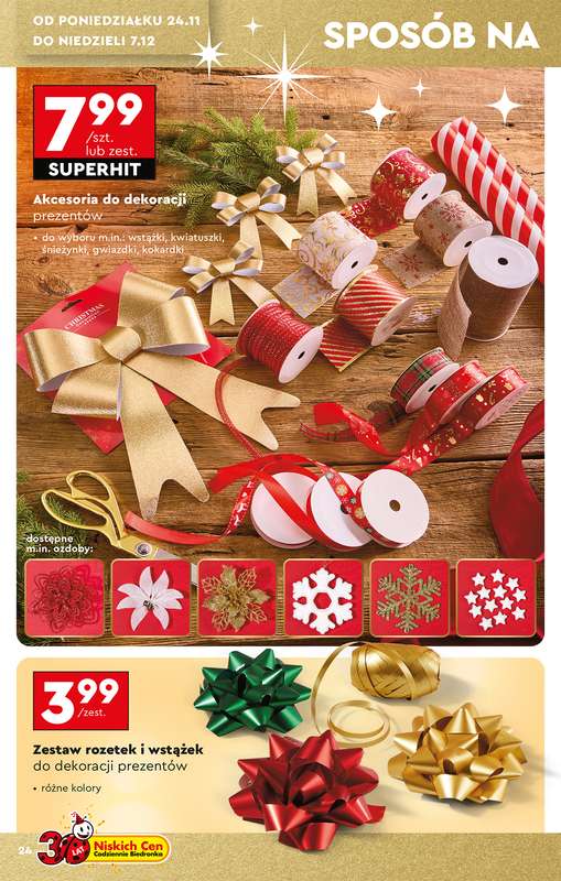 Biedronka - gazetka promocyjna Okazje tygodnia od 22.11 od soboty 22.11 do środy 10.12 - strona 26