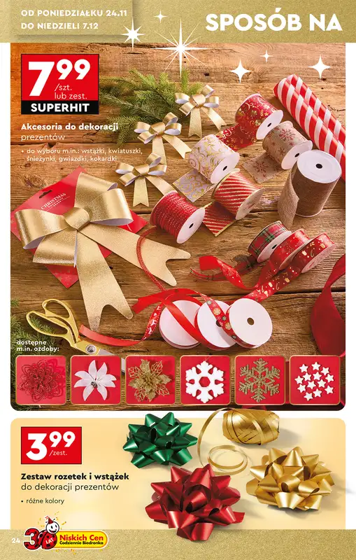 Biedronka - gazetka promocyjna Okazje tygodnia od 22.11 od soboty 22.11 do środy 10.12 - strona 26