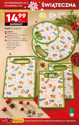 Biedronka - gazetka promocyjna Okazje tygodnia od 22.11 od soboty 22.11 do środy 10.12 - strona 36