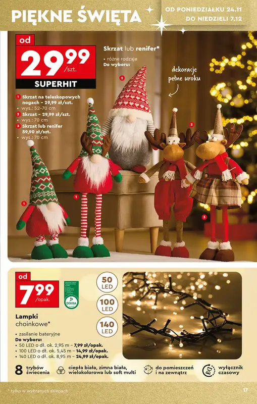 Biedronka - gazetka promocyjna Okazje tygodnia od 22.11 od soboty 22.11 do środy 10.12 - strona 19