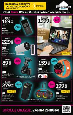 Biedronka - gazetka promocyjna Okazje tygodnia od 22.11 od soboty 22.11 do środy 10.12 - strona 55