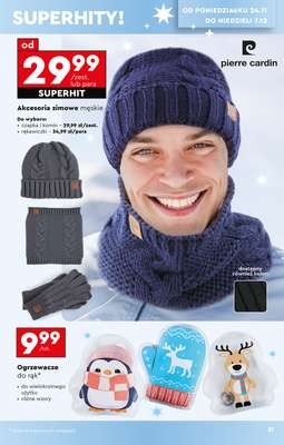 Biedronka - gazetka promocyjna Okazje tygodnia od 22.11 od soboty 22.11 do środy 10.12 - strona 39