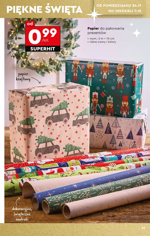 Biedronka - gazetka promocyjna Okazje tygodnia od 22.11 od soboty 22.11 do środy 10.12 - strona 27