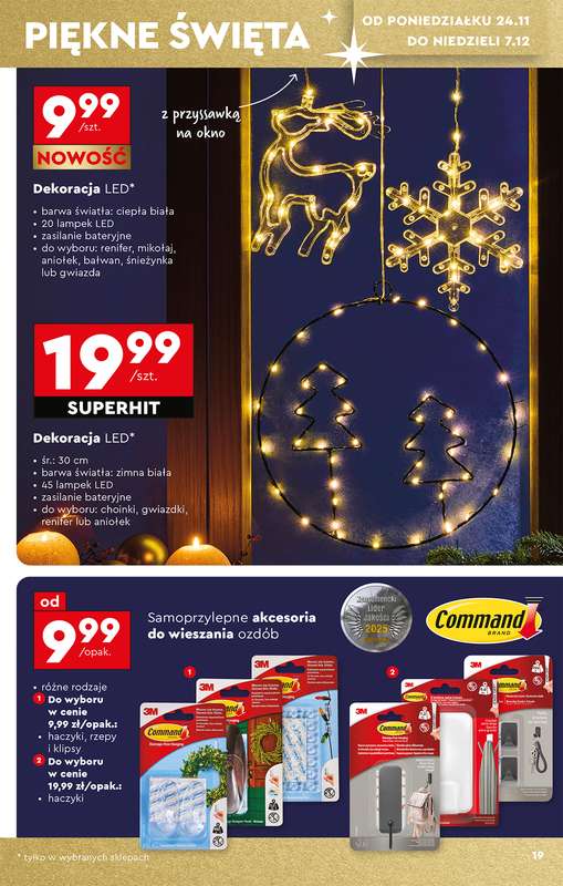 Biedronka - gazetka promocyjna Okazje tygodnia od 22.11 od soboty 22.11 do środy 10.12 - strona 21