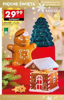 Biedronka - gazetka promocyjna Okazje tygodnia od 22.11 od soboty 22.11 do środy 10.12 - strona 33