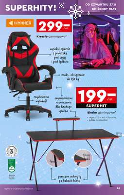 Biedronka - gazetka promocyjna Okazje tygodnia od 22.11 od soboty 22.11 do środy 10.12 - strona 47