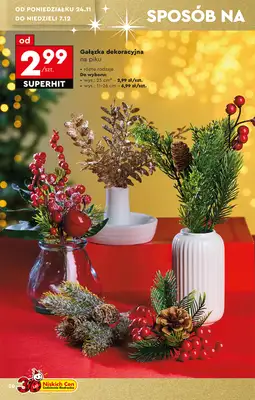 Biedronka - gazetka promocyjna Okazje tygodnia od 22.11 od soboty 22.11 do środy 10.12 - strona 22