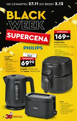 Biedronka - gazetka promocyjna Okazje tygodnia od 22.11 od soboty 22.11 do środy 10.12 - strona 16