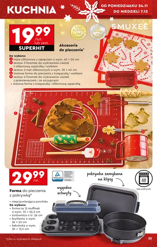 Biedronka - gazetka promocyjna Okazje tygodnia od 22.11 od soboty 22.11 do środy 10.12 - strona 37