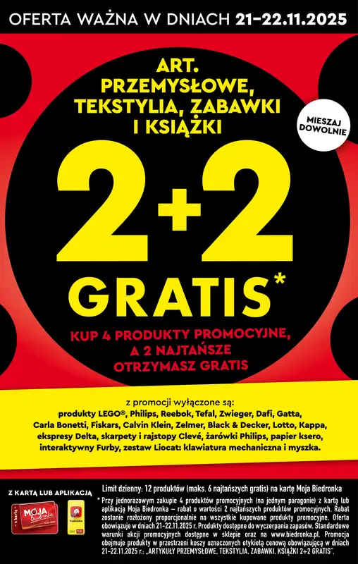 Biedronka - gazetka promocyjna Okazje tygodnia od 22.11   - strona 3