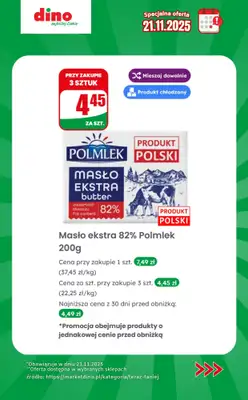 Dino - gazetka promocyjna Specjalna oferta na 21.11.2025 - promocje spoza gazetki od piątku 21.11 do piątku 21.11 - strona 5