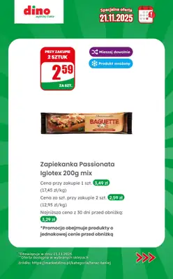 Dino - gazetka promocyjna Specjalna oferta na 21.11.2025 - promocje spoza gazetki od piątku 21.11 do piątku 21.11 - strona 13