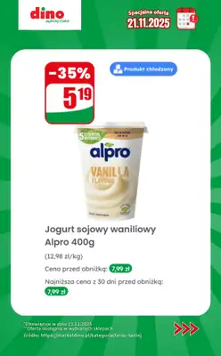 Dino - gazetka promocyjna Specjalna oferta na 21.11.2025 - promocje spoza gazetki od piątku 21.11 do piątku 21.11 - strona 9