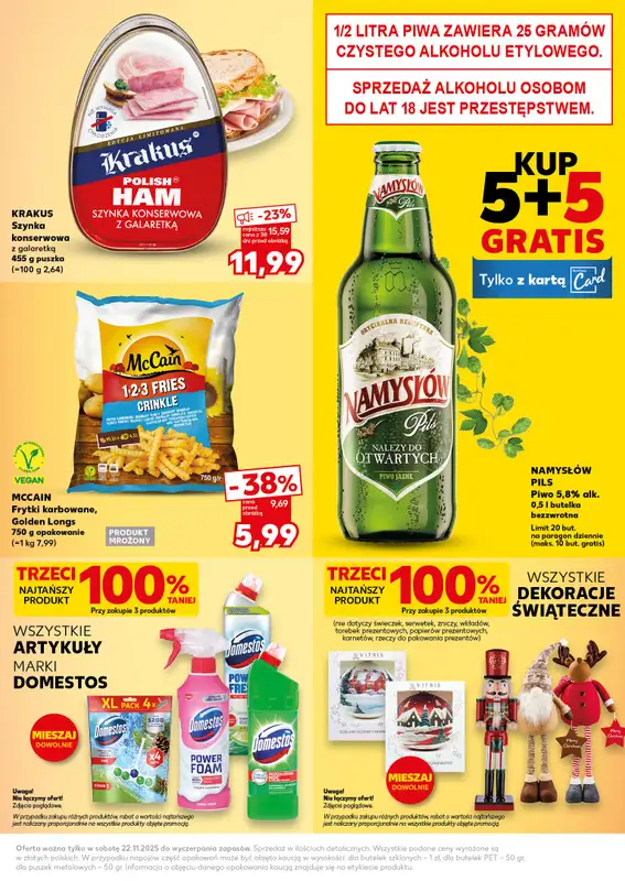 Kaufland - gazetka promocyjna Oferta Kaufland - SUPER SOBOTA od soboty 22.11 do soboty 22.11 - strona 3