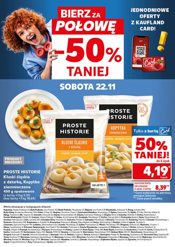 Kaufland - gazetka promocyjna Oferta Kaufland - SUPER SOBOTA od soboty 22.11 do soboty 22.11 - strona 30