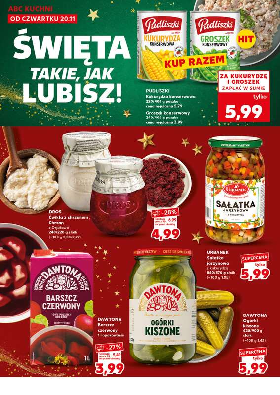 Kaufland - gazetka promocyjna Oferta Kaufland - SUPER SOBOTA od soboty 22.11 do soboty 22.11 - strona 20