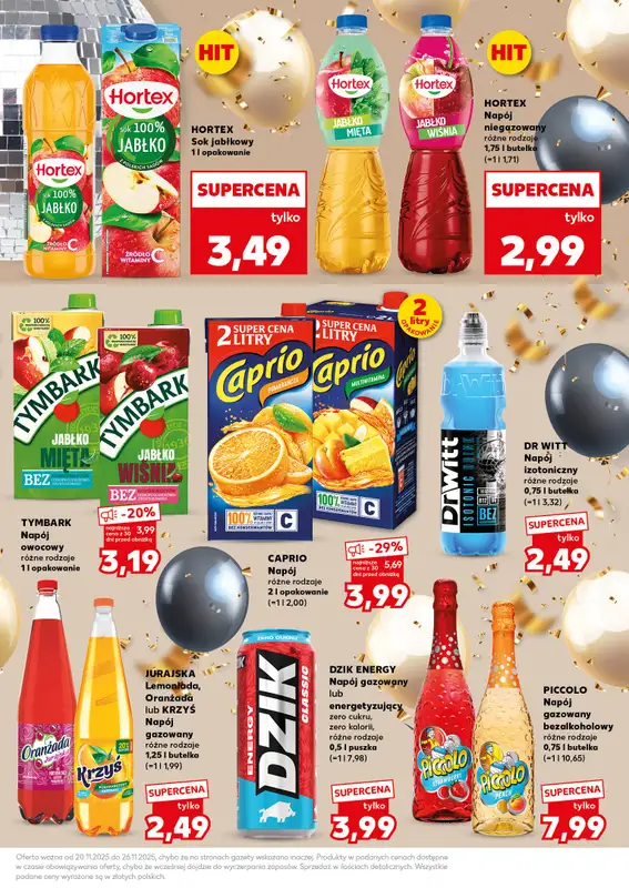Kaufland - gazetka promocyjna Oferta Kaufland - SUPER SOBOTA od soboty 22.11 do soboty 22.11 - strona 25